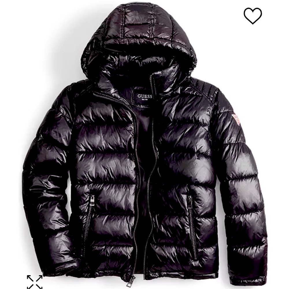 Black guess coat